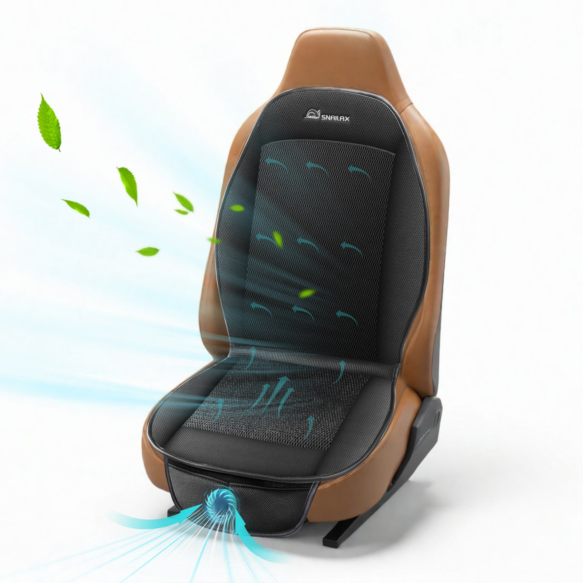 Snailax Cooling Car Seat Cover for Car with Adjustable Cooling Air Speeds